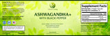 ashwagandha plus black pepper full label