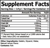 Omega 3 fish oil ingredients